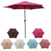 Outdoor Patio 9-Feet Market Table Umbrella