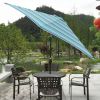 Outdoor Patio 9-Feet Market Table Umbrella