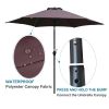 Outdoor Patio 9-Feet Market Table Umbrella