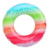 Internet Celebrity Same Styles Fairy Adult Swimming Ring; Thickened PVC Rainbow Pattern Meteor Shower Two Optional Swimming Ring Armpit Ring