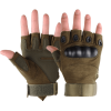 Tactical Hard Knuckle Fingerless Gloves For Hunting Shooting Airsoft Paintball