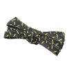 Weiou Manufacturer Custom Athletic Fashion Sport Flat Black/yellow Printed Shoelaces For Casual Shoes