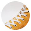 Weiou Brand New Flat Plastic Strings Flat Printed Jazzy White-Light Gray Color Shoelaces For Shoes