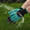 Gardening Gloves With Claws; Waterproof And Breathable Garden Gloves For Digging And Planting; Outdoor Tool Accessories